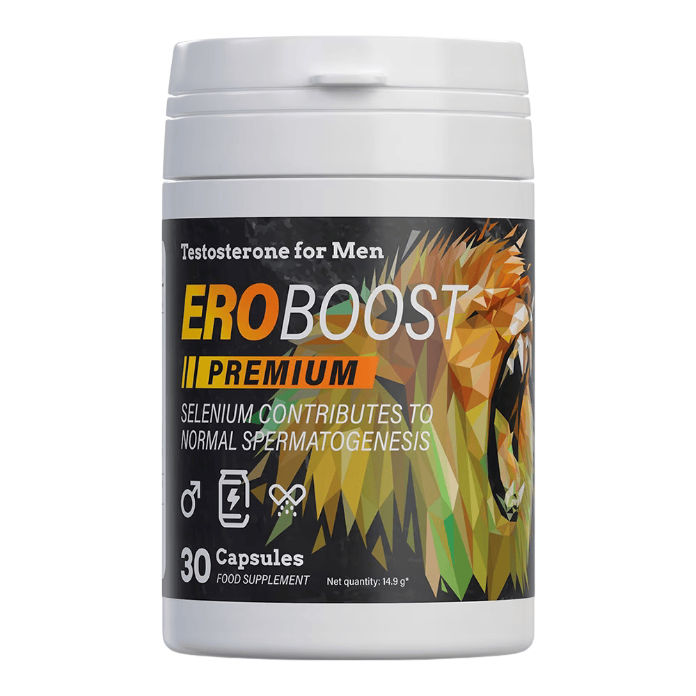 Eroboost capsule supliment potență naturală cu Tribulus și L-Arginină